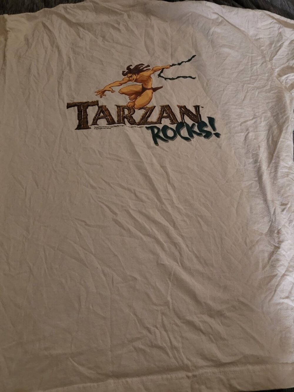 Tarzan Rocks! Opening Team T-Shirt July 9, 1999 – Cast Member Exclusive Vintage - Picture 7 of 9